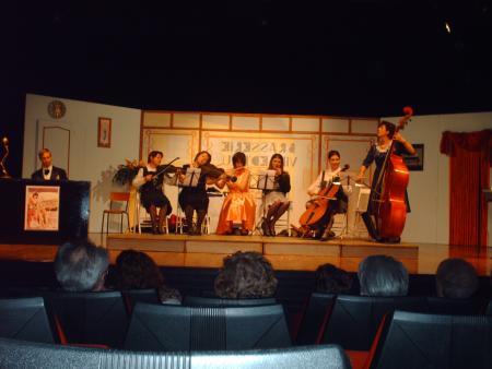 Toute la troupe th�atrale de Donges